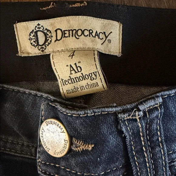 Democracy Deep Indigo Skinny Jeans - Picture 2 of 3